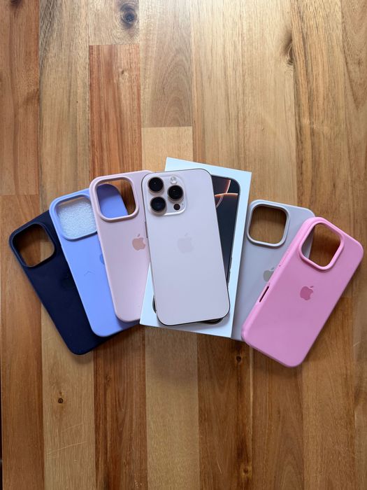 iPhone 16 PRO 256GB Złoty IDEALNY Gratisy ETUI