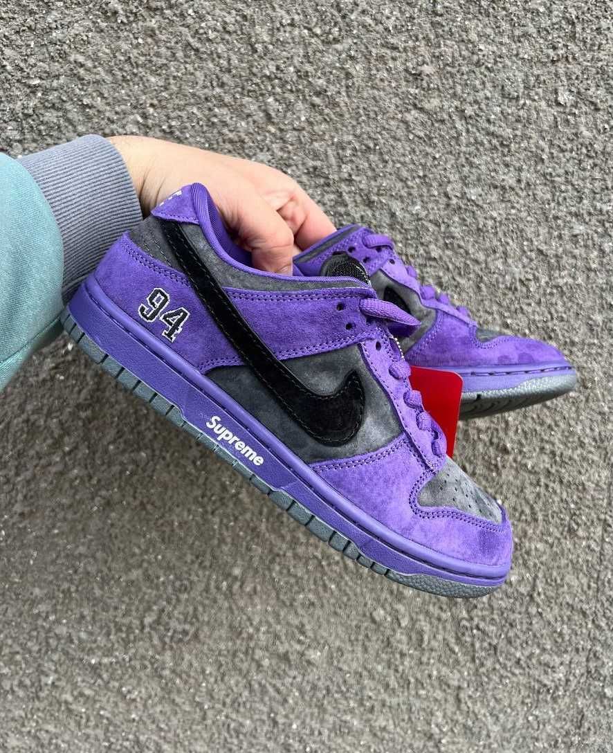 !SALE! Кросівки Nike SB Dunk Supreme Purple 37 38 39 40 41 42 43 44 45