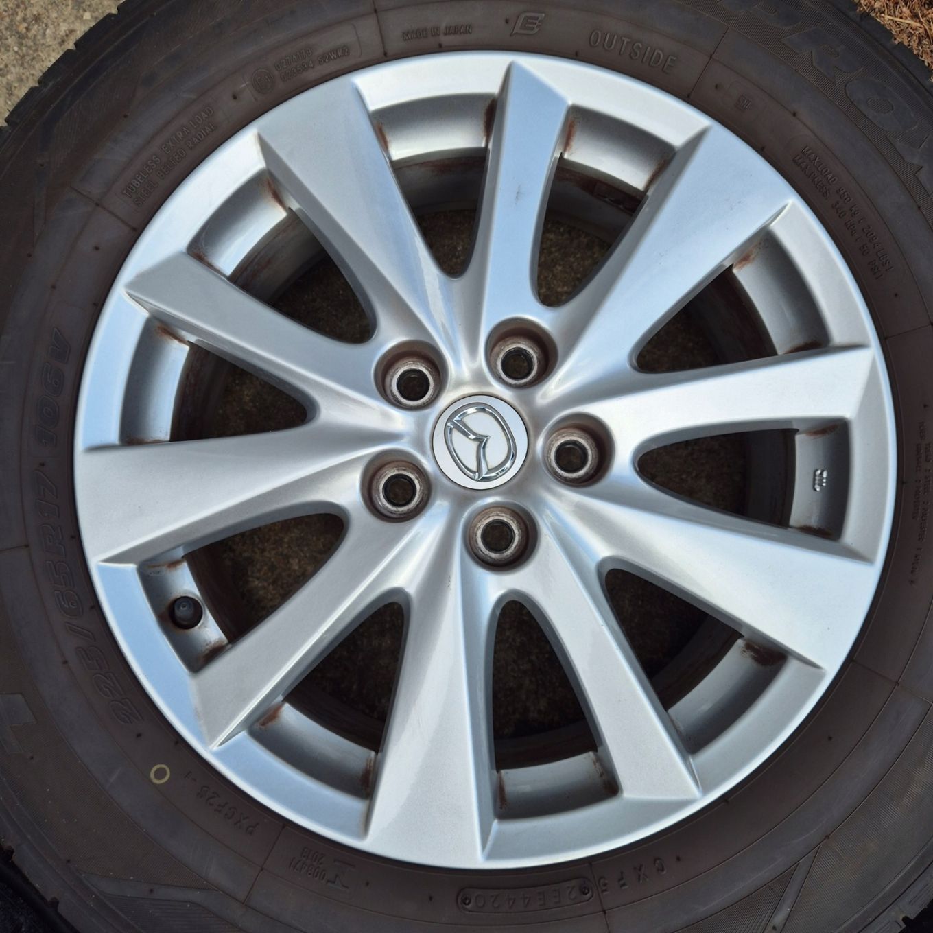 LATO KOŁA 225/65 R17 MAZDA CX-7 CX-5 HYUNDAI SANTA FE IX 35 IX 55 SORENTO