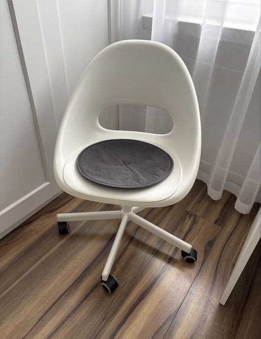 Krzesło obrotowe, biały