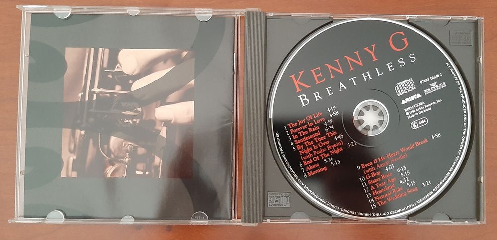 CD "Breathless" - Kenny g