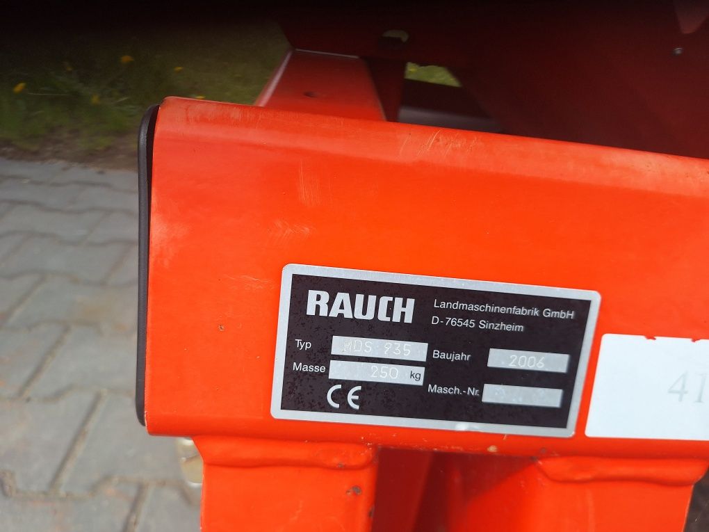 Rozsiewacz nawozu Rauch MDS Q komputer Kuhn Amazone