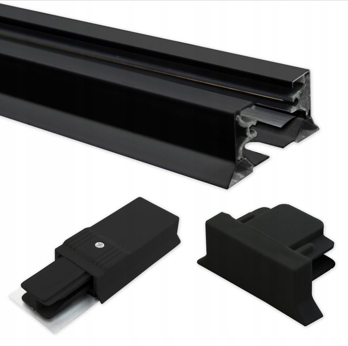 Szynoprzewód ZX szyna 1-faza natynkowa 1m czarna