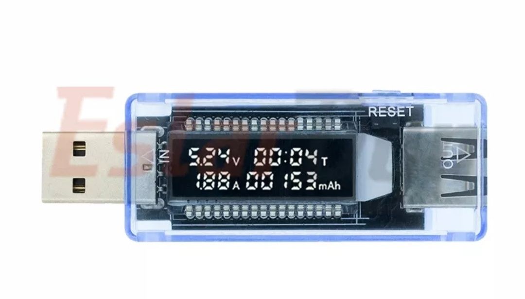 USB Тестер вольтметр амперметр  емкости аккумулятора