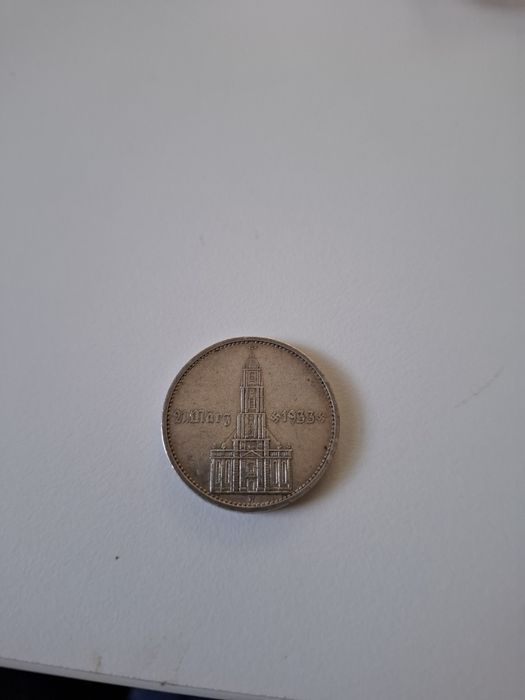 Moneta srebrna 5 marek