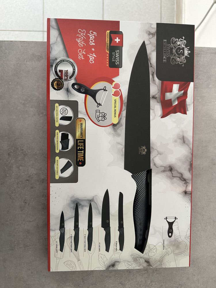 Conjunto de facas de alta qualidade