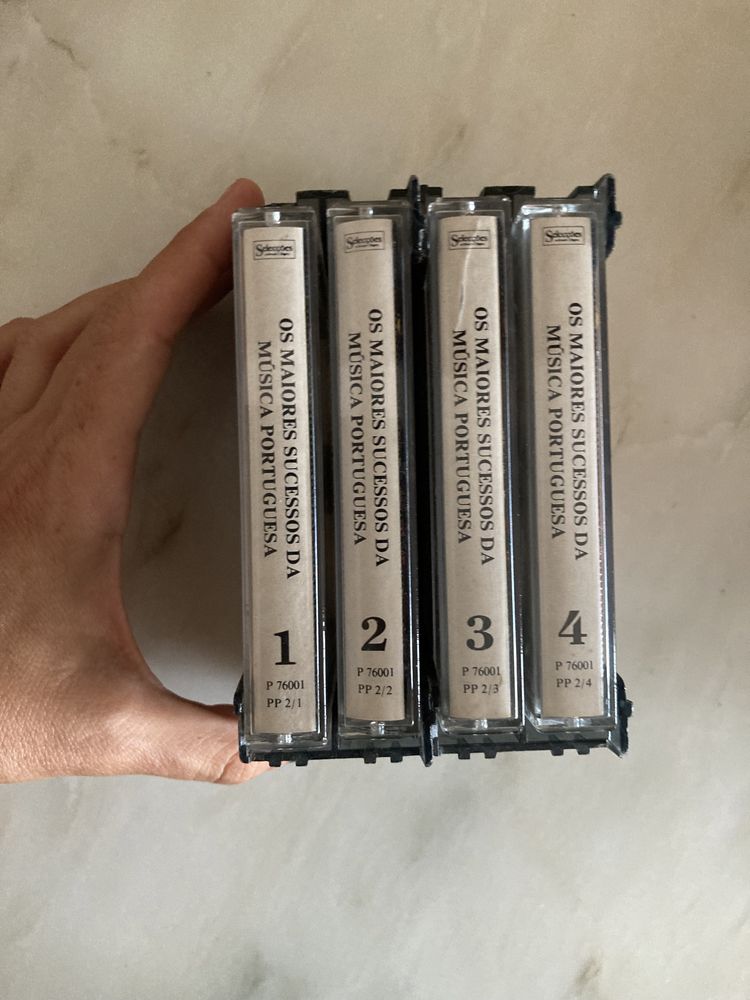 Conjuntos cassetes Readers Digest, 5€ cada pack