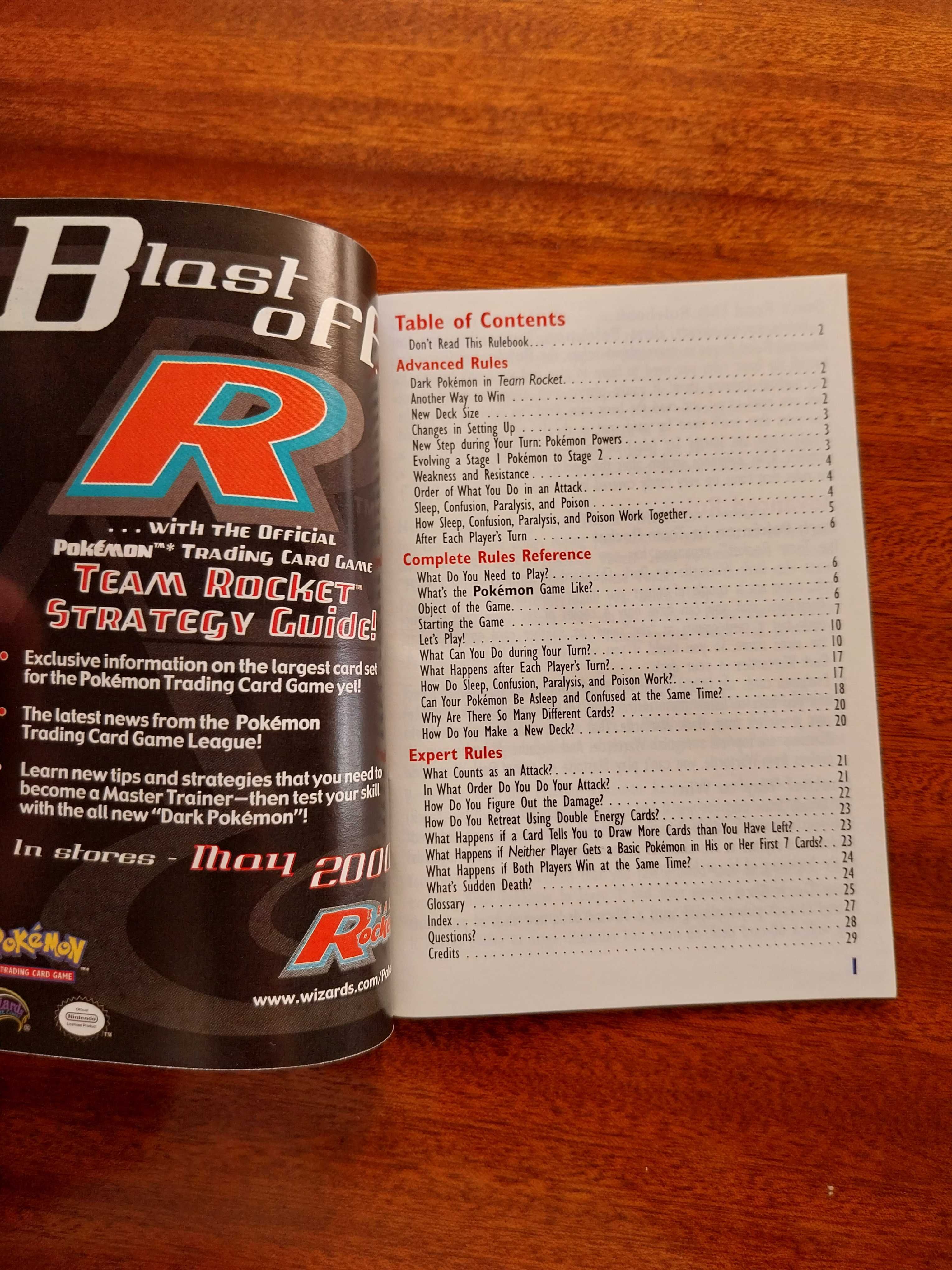Pokémon, Trading Card Game, Advanced RuleBook Version 2