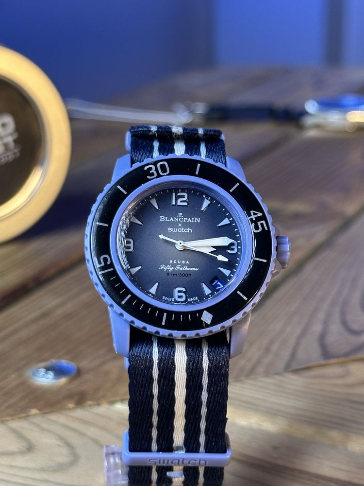 Zegarek Blanckpain x swatch scuba