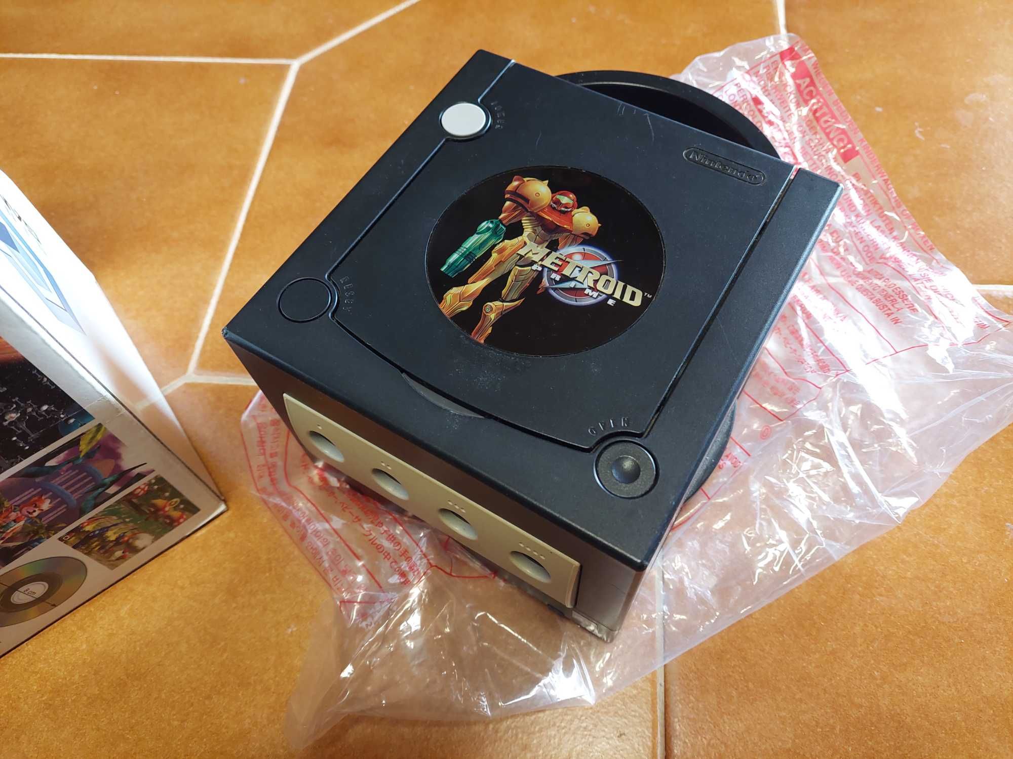 Consola Nintendo Gamecube versão Metroid Prime