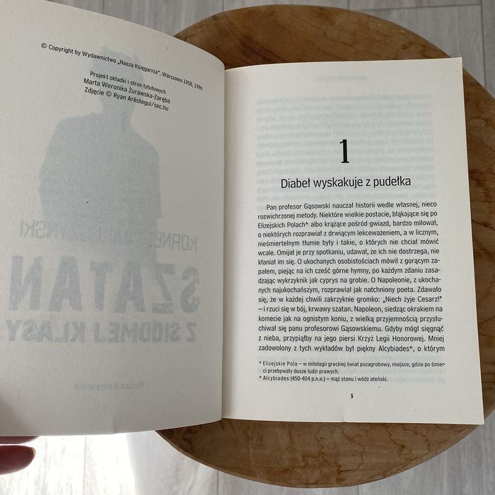 lektura szkolna “szatan z siódmej klasy” Kornel Makuszyński