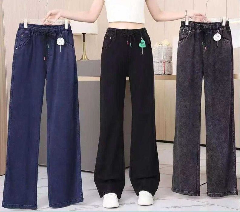 Джинси зручні стильні жіночі у дуже великих розмірах 48-56