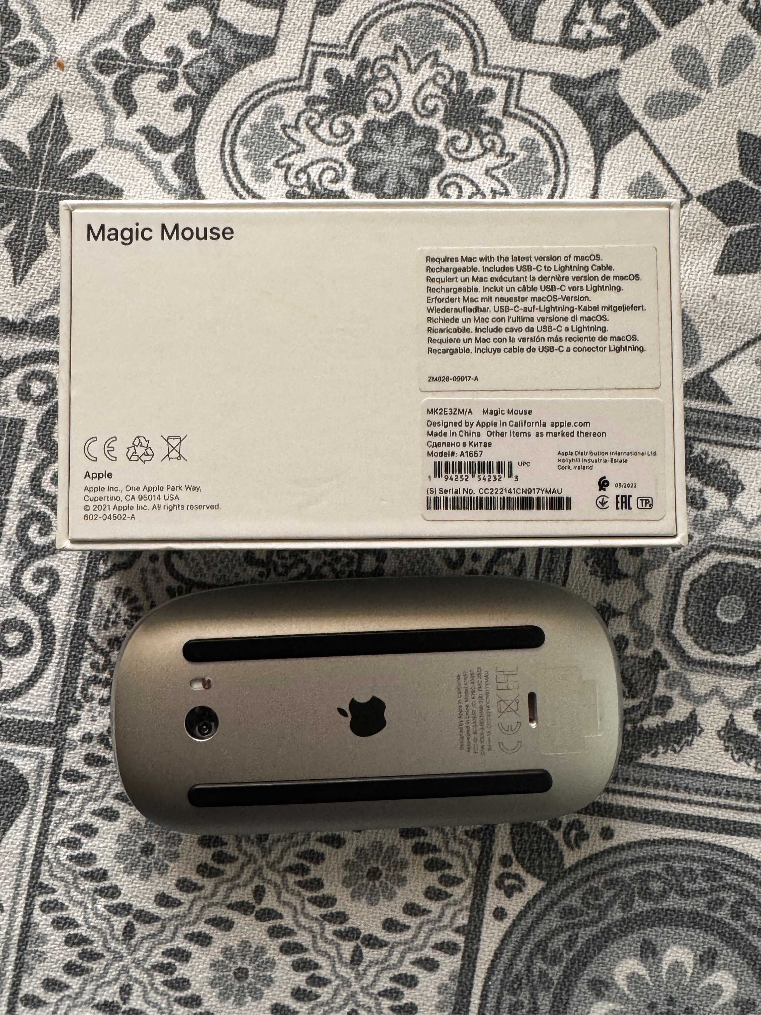 Rato APPLE Magic Mouse (Branco)