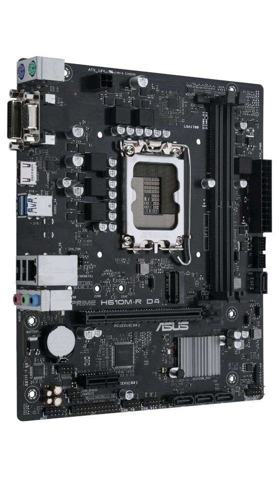 Материнская плата Asus PRIME H610M-R D4-SI (s1700, Intel H610,