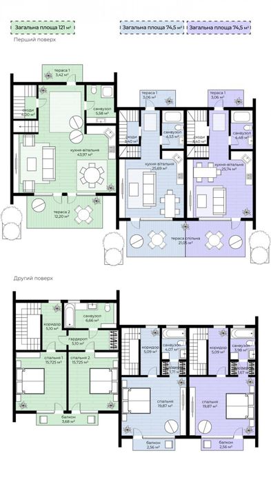 Продаж/Котеджне містечко/Апартаменти/Яблуниця