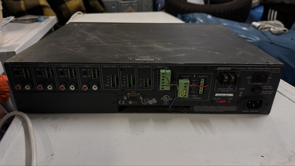 Bose DXA2120 digital mixer/amplifier
