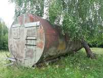 Вагончик бочка (термос)