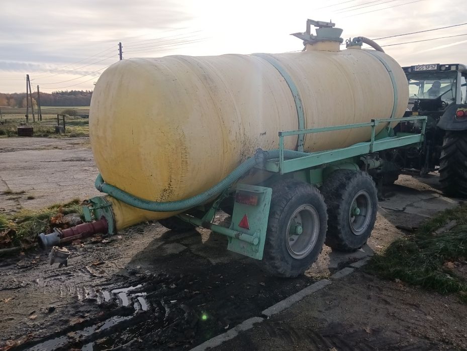 Beczkowóz fortschritt hts 10000l beczka asenizacyjne szambiarka