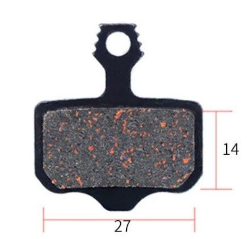 Nowy Klocki hamulcowe półmetaliczne DS-06S