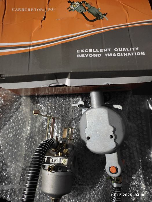 Редуктор газовий з карбюратором до бензогенератора