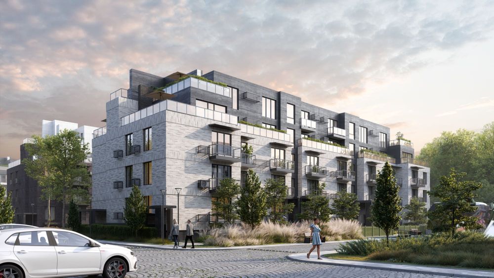 ЄВРО двокімнатна в центрі БУЧІ! Сучасний новий комплекс!