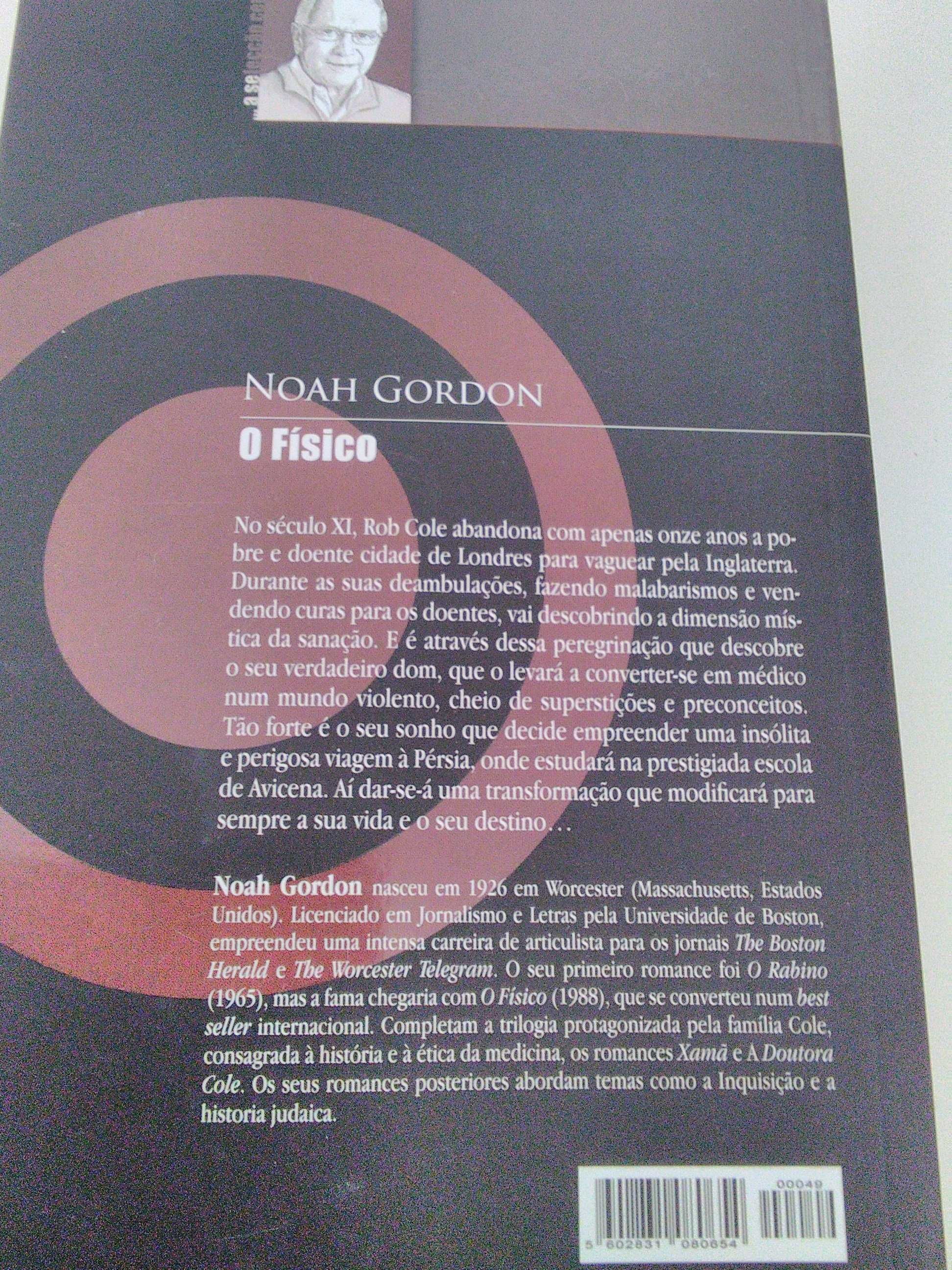 O Físico por Noah Gordon (envio editorial grátis)