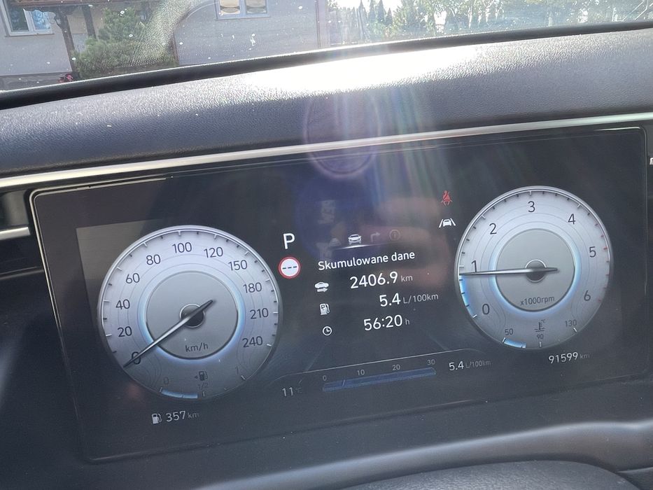 Hyundai Tucson 1.6CRDI HYBRID DIESEL*Bezwypadkowy*Serwisowany ASO