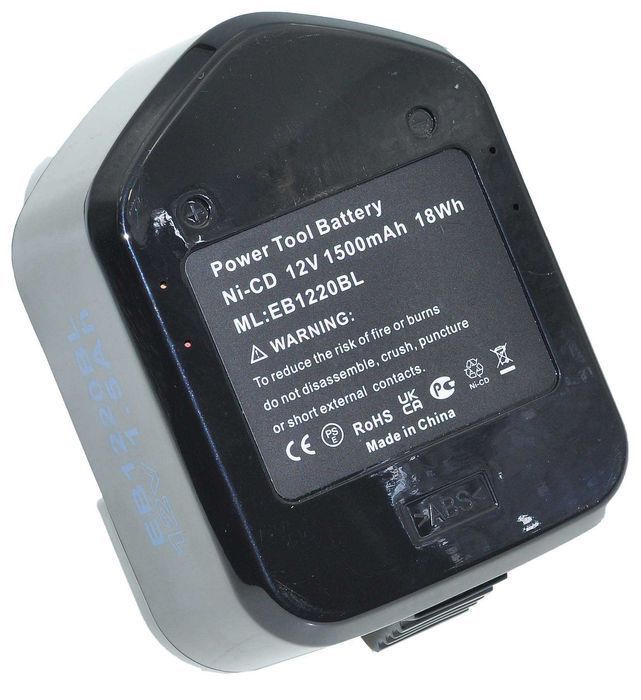 Аккумулятор шуруповерта Hitachi ВСС1215 12V 1,5Ah аналог 333156 шур121