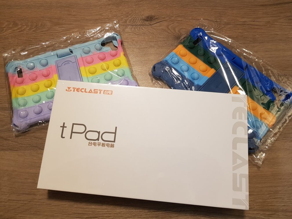 НОВЫЙ! Планшет Teclast P85, + противоударный чехол pop it, Android