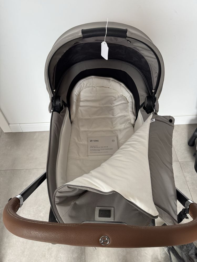 Cybex Priam 4.0 2w1 Soho Grey / Chrome Brown