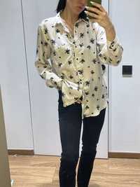 Блуза рубашка под шелк Zara