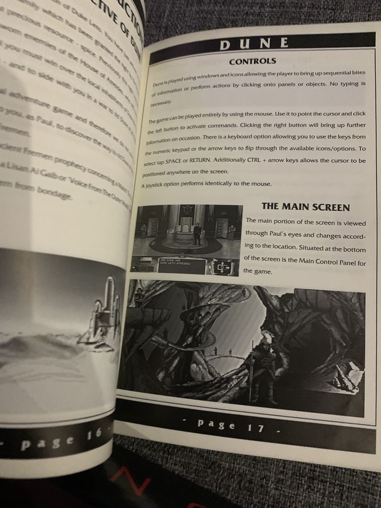 Dune 1 z 1992 unikat na IBM PC
