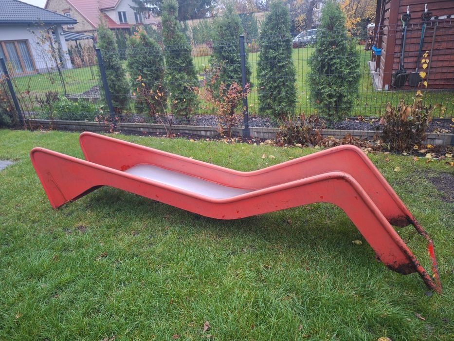 Zjeżdżalnia metalowa