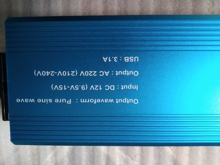 Інвертор 2600W 12v Foval чистый синус Киев