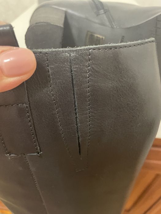 Чоботи, шкіряні, б/в, Італія, р.38