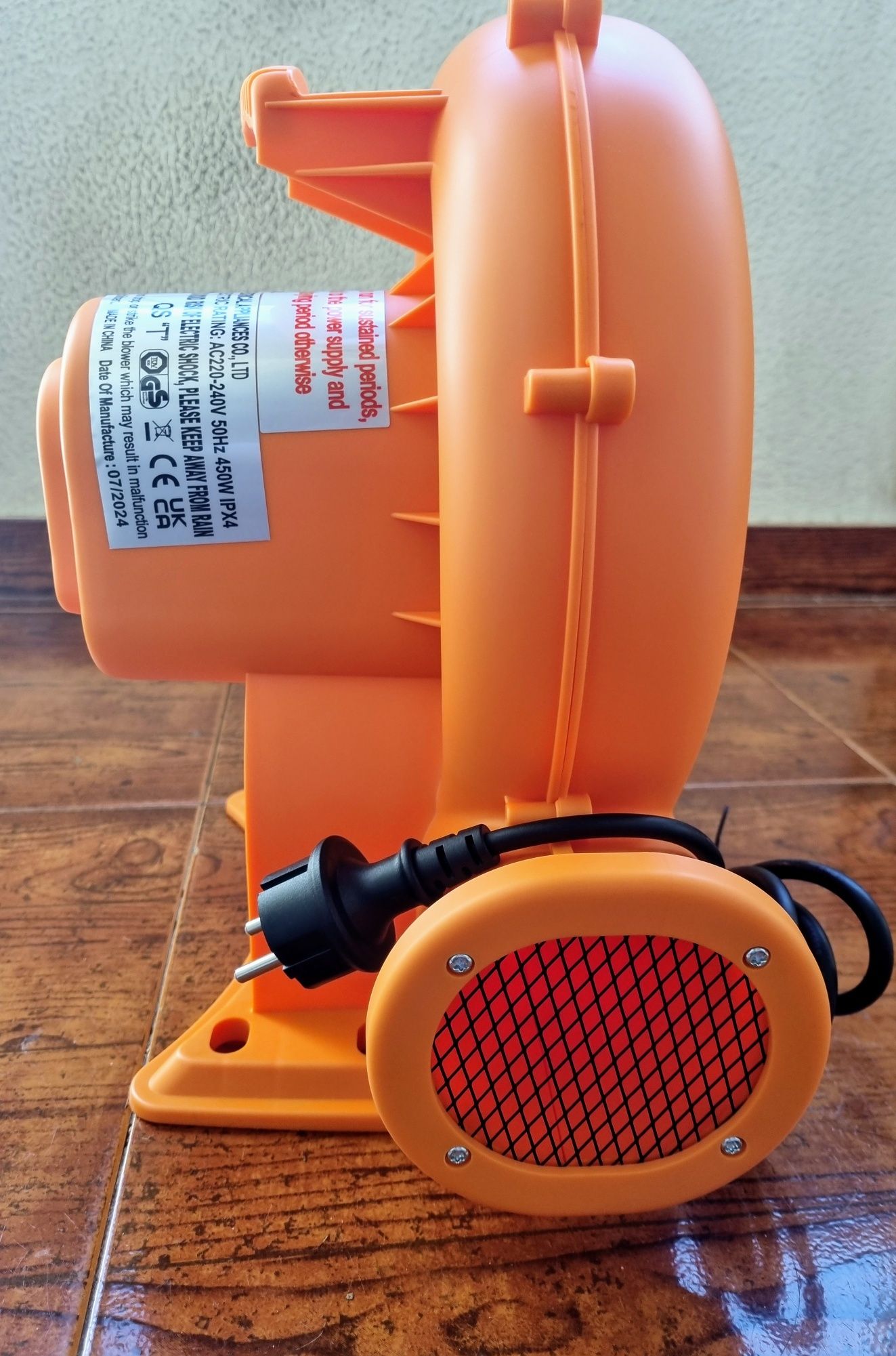 Motor Novo/ Ventilador para Insuflável