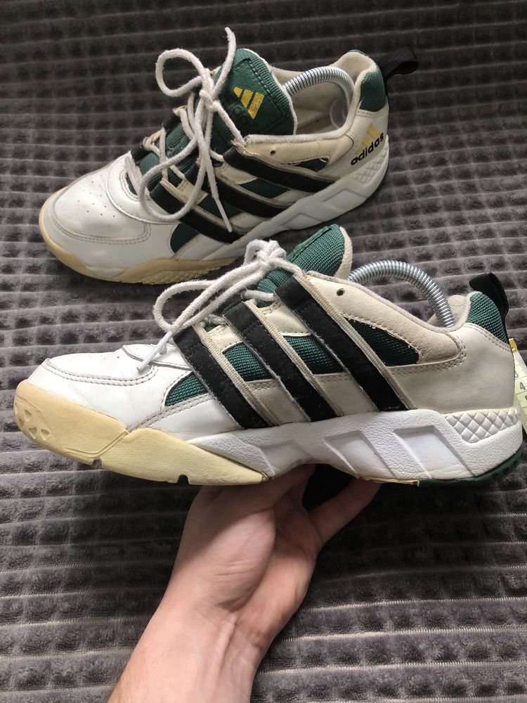 1996 год ADIDAS 42 26.5см EQUIPMENT Vintage кожаные кроссовки мужские