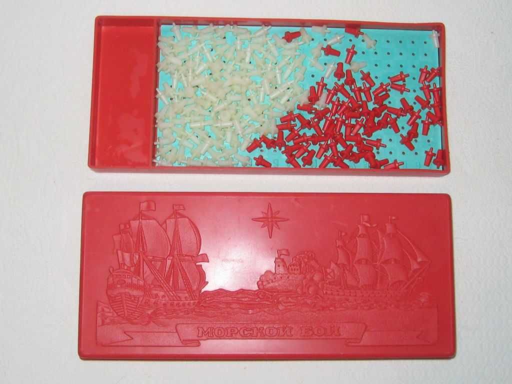 Игра  Морской бой электронная игрушка про-во СССР