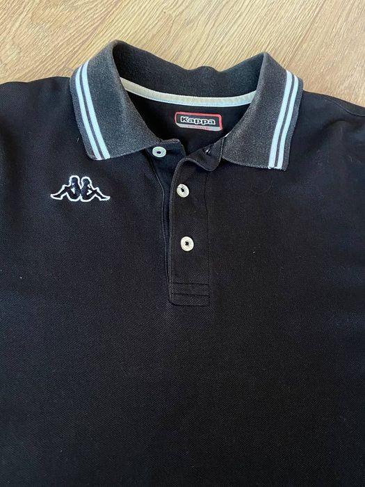 Футболка Kappa каппа  на лампасах