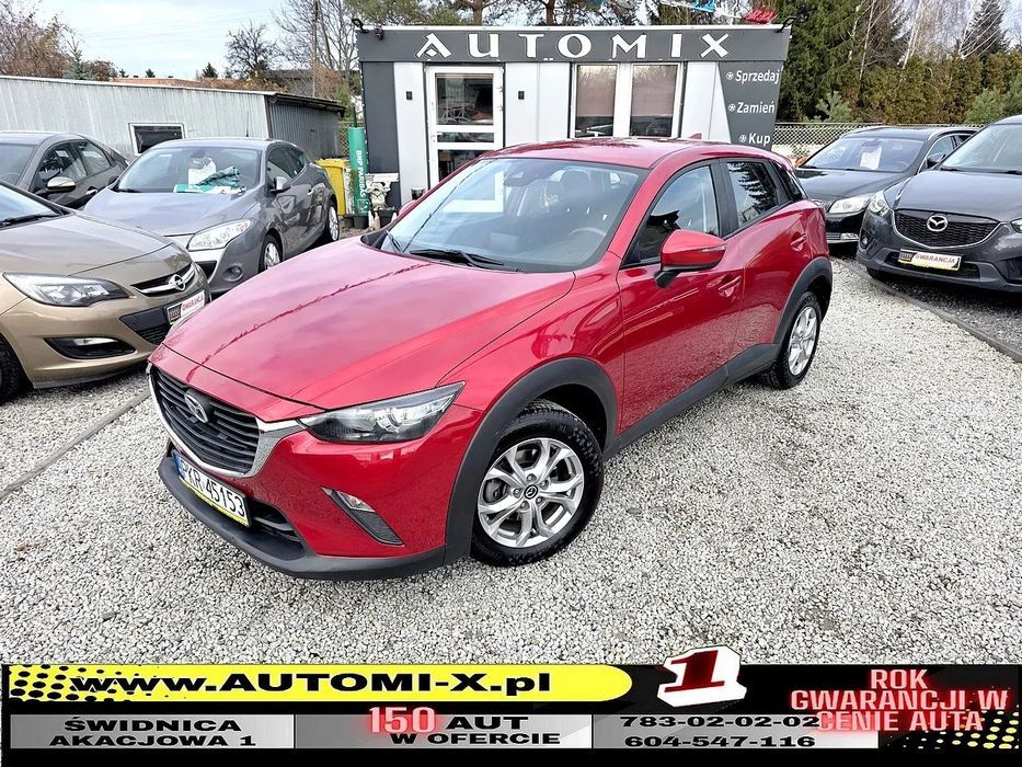 Mazda CX-3 Piękny Kolor!Mocne 2,0b150KM Automat,4X4,Gwarancja/Zamiana-Automi-x.pl