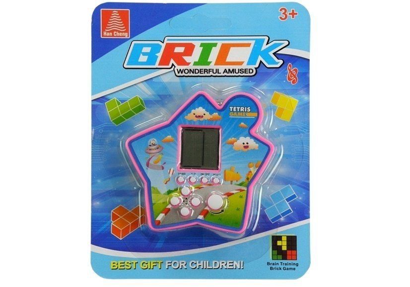 Gra Elektroniczna Kieszonkowa Tetris Gwiazdka