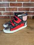 Raf Simons High Top basketball leder