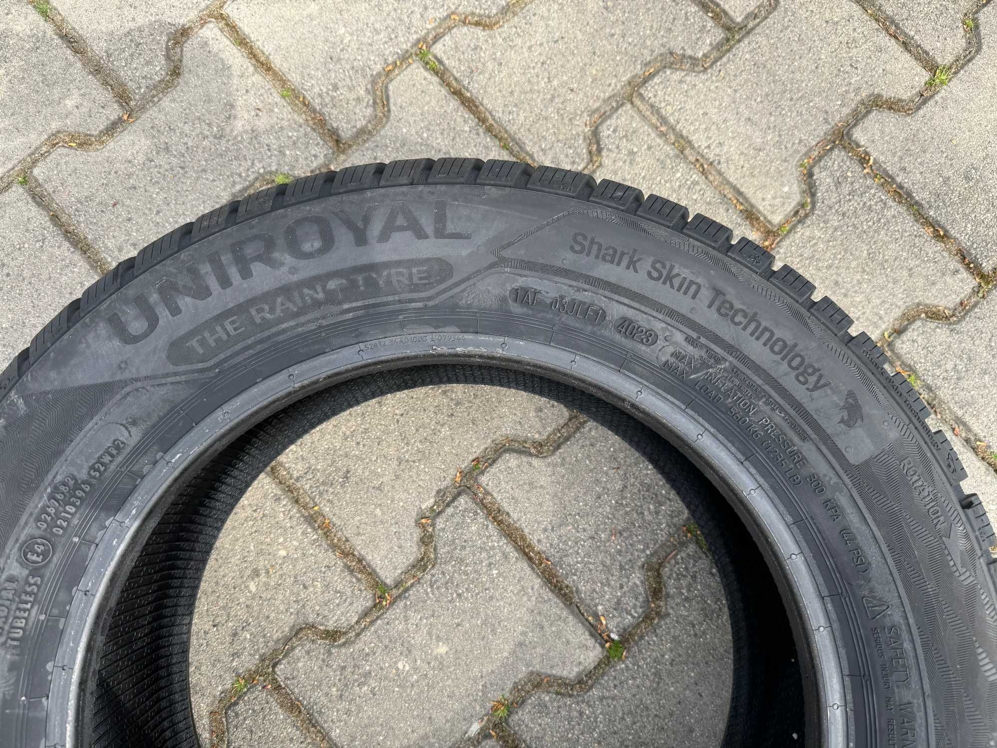 4x Nowe opony zimowe 195/60r15 88T UNIROYAL WinterExpert (2023r)