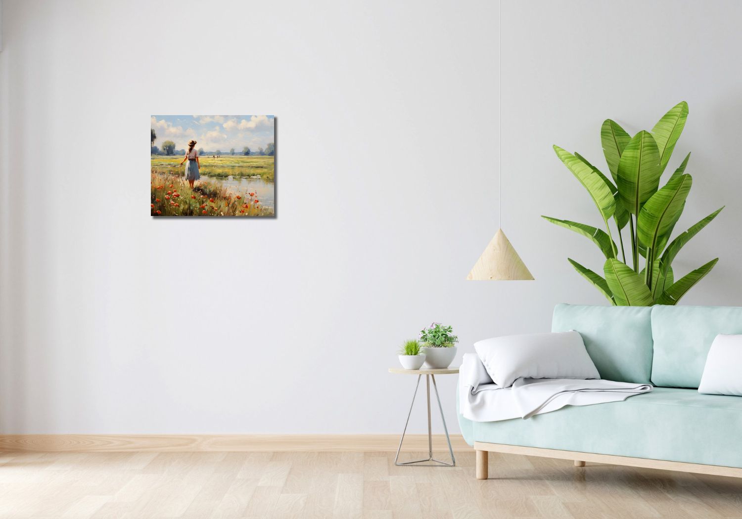 Obraz 50x40cm Wiejski Spokój