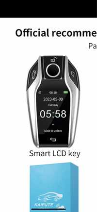 Chave Smart key lcd automóvel bmw e outras marcas