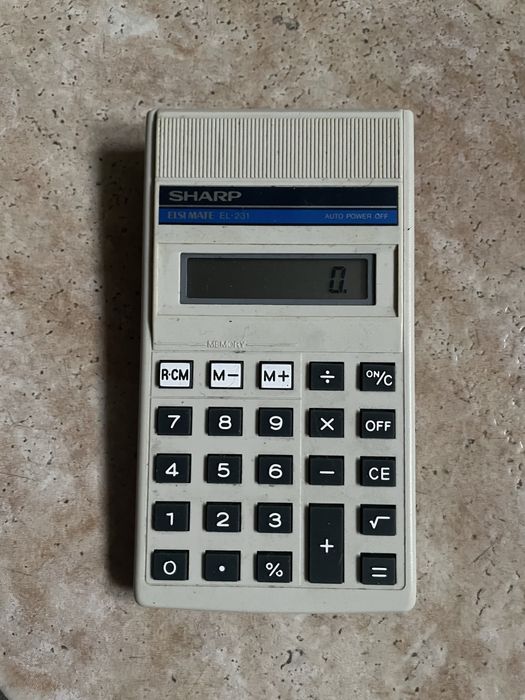 OKAZJA!!! Kalkulator Sharp Eisi Mate EL-231