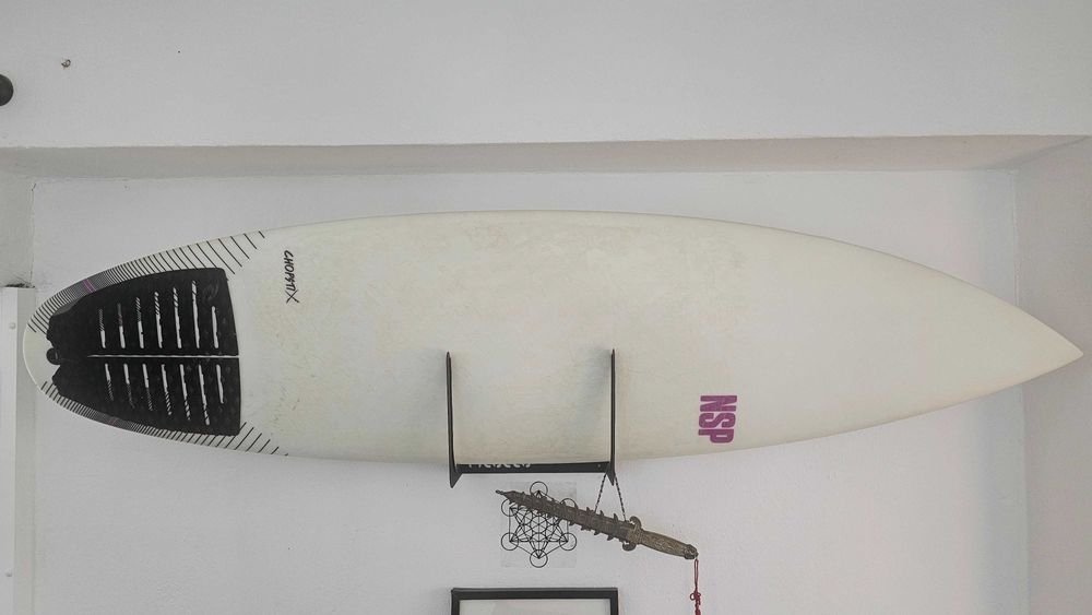 Prancha de surf chopstix, 30,5L com  quilhas e deck