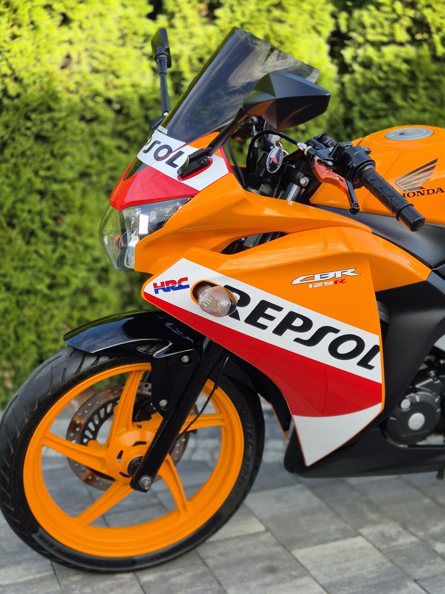 Honda CBR 125 R Wydech Radical REPSOL 2016r kat B a1