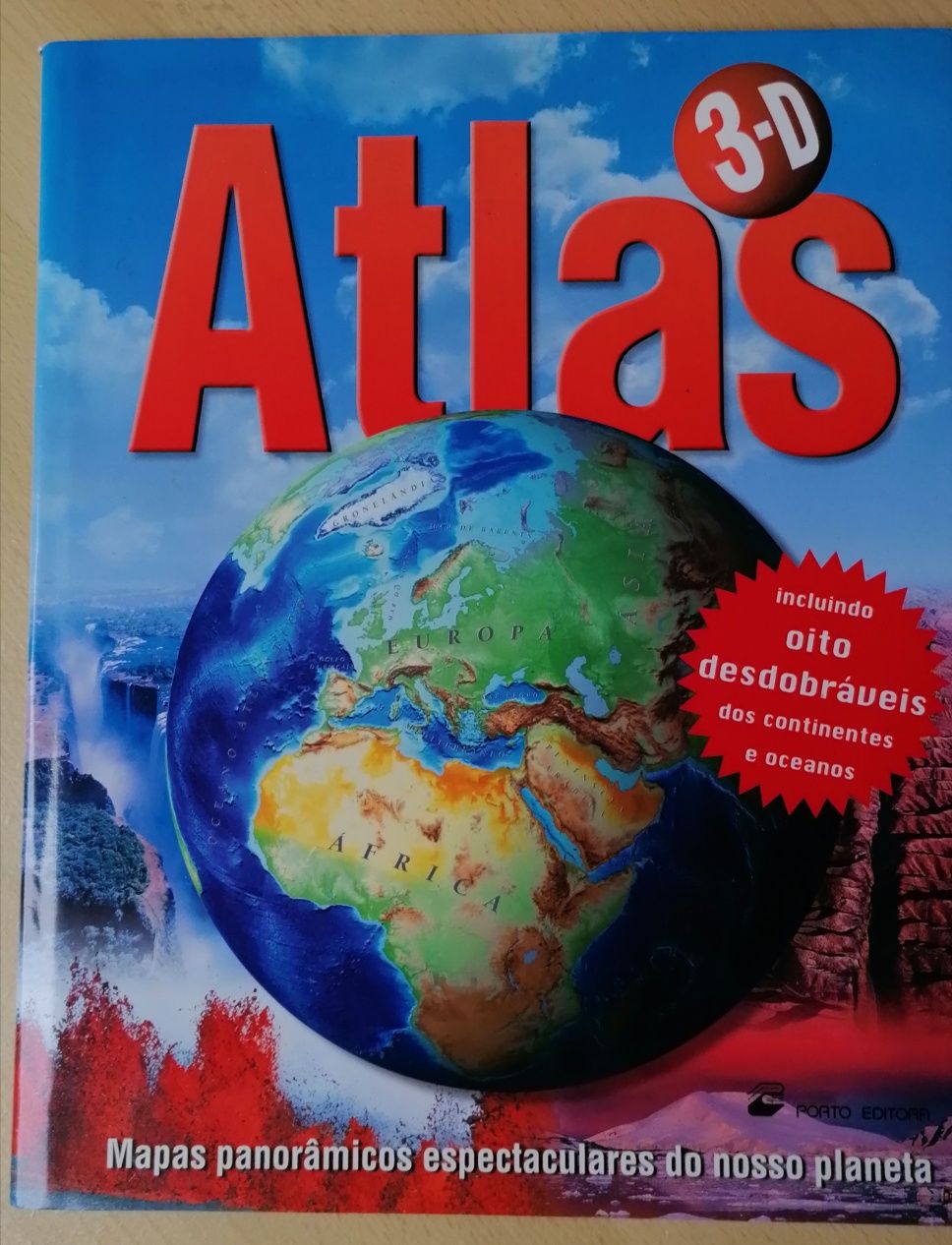 Livro Atlas 3D usado