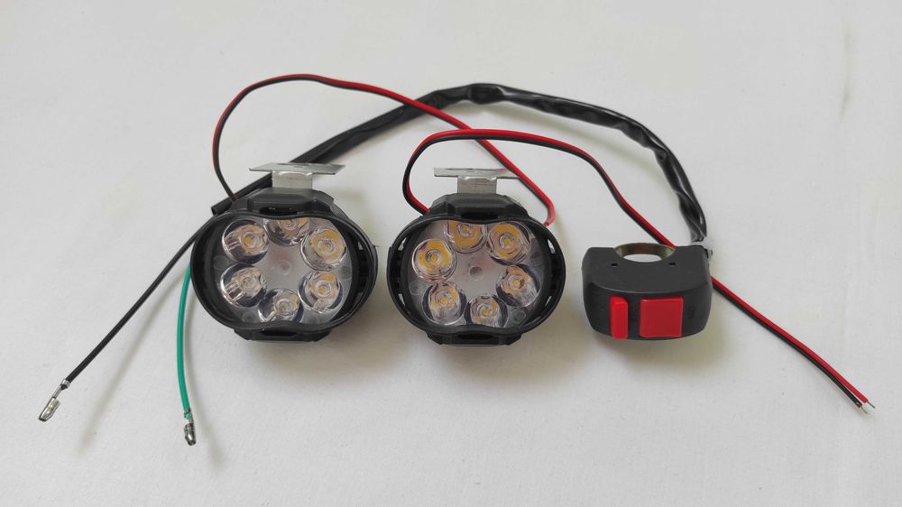 Фари для мотоцикла 2шт.
